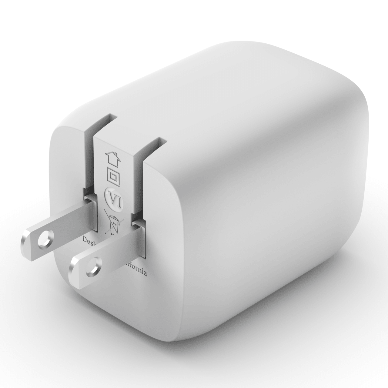 Dual USB-C® GaN Wall Charger with PPS 65W