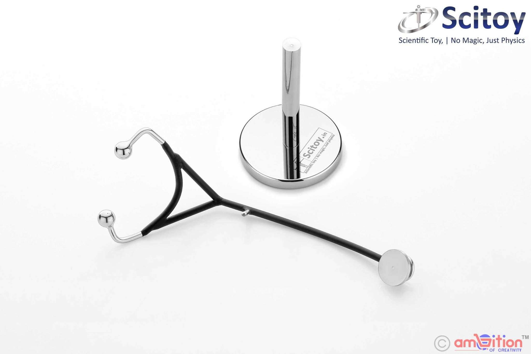 Stainless steel point balanced stethoscope for Meditation, Entertainment, Office - Home decorations and Gift.