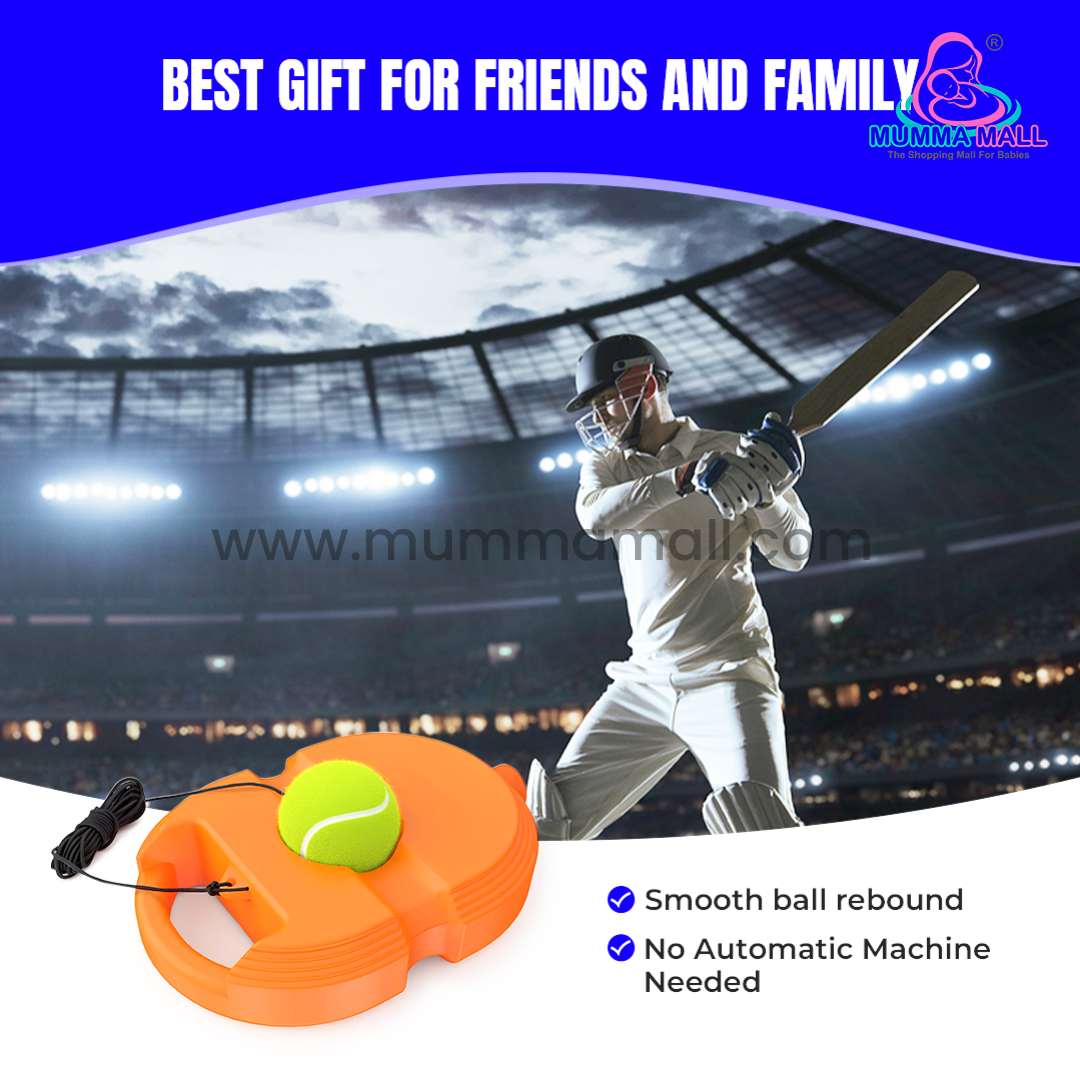 🏏Cricket Trainer Rebound Ball || Self  Cricket Practice Training Tool for Adults & Kids