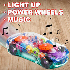 🚘Super Car Toy for Kids with 3D Flashing Led Lights & Music🎶