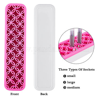 Multifunction Silicone Brush Holder -Cosmetic Storage Box & Desktop Organizers