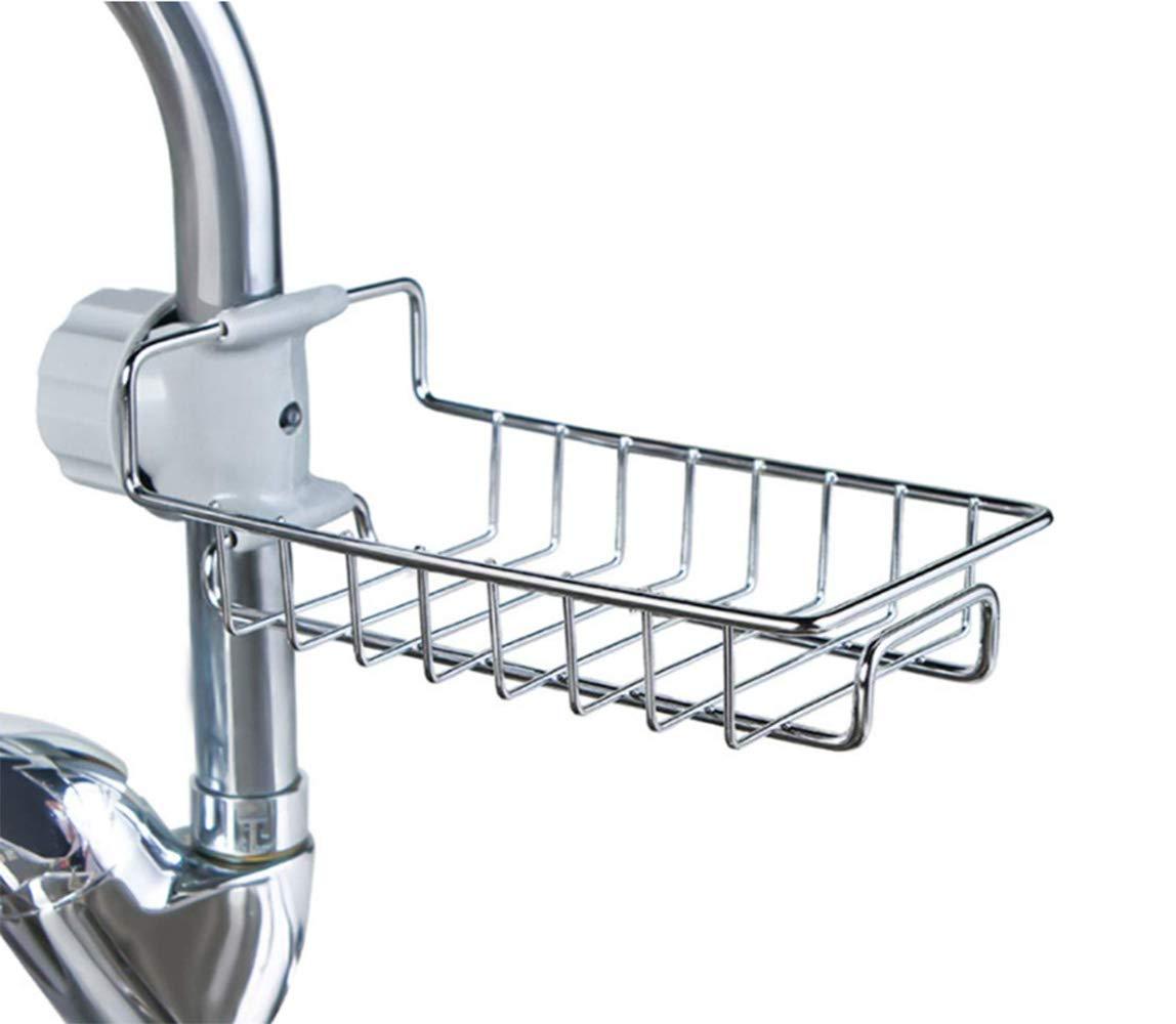 Faucet Hanging Shelf Sponge Holders with Towel Hanger