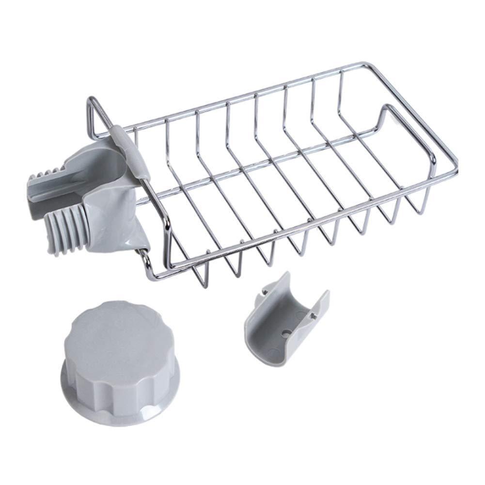 Faucet Hanging Shelf Sponge Holders with Towel Hanger