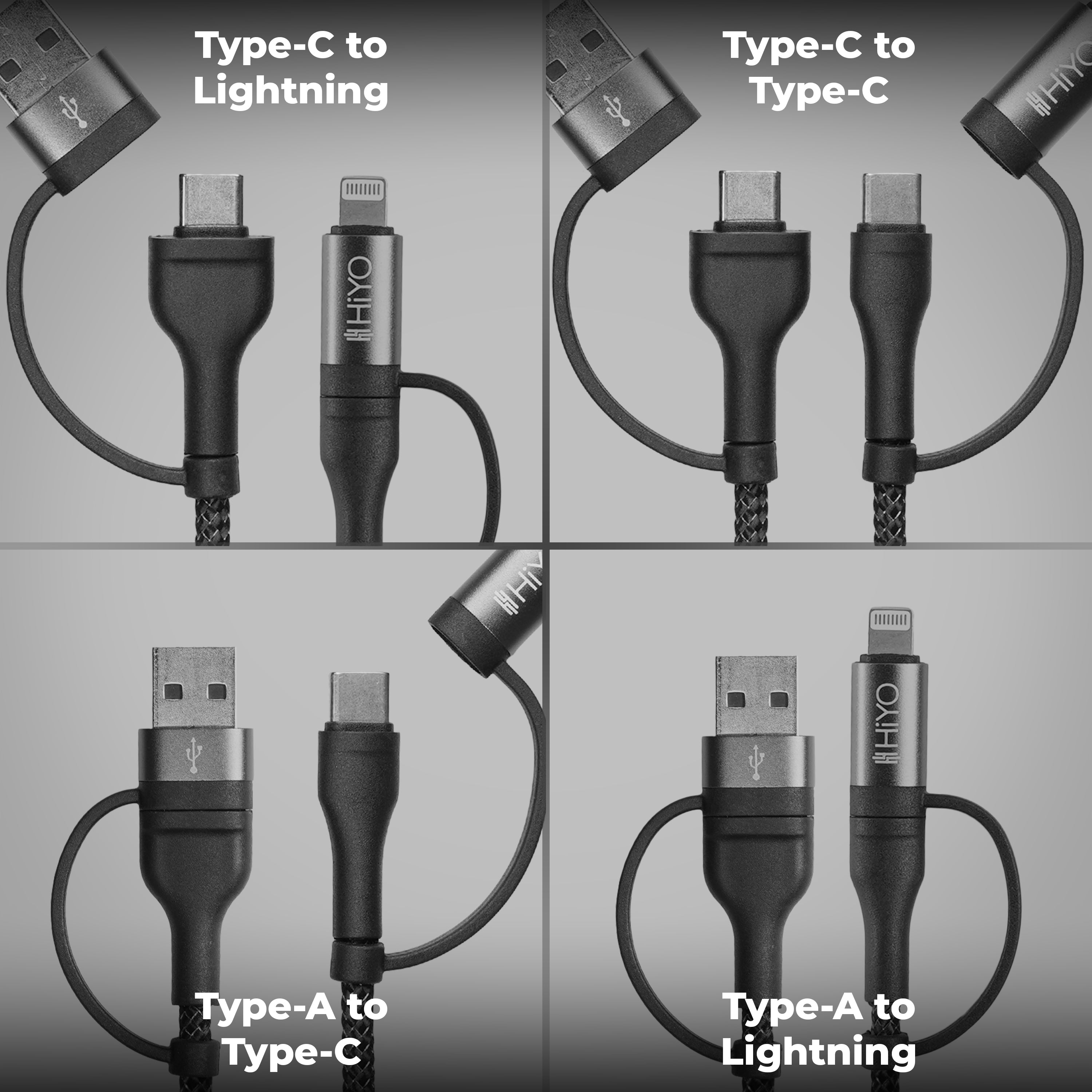 10,000 mAh Power Bank + Powerflex 4-in-1 Cable