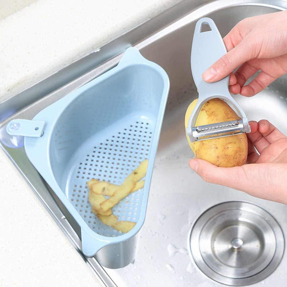 Sink Tray - Sink Corner Tray / Multi-functional Drain Shelf Storage Rack