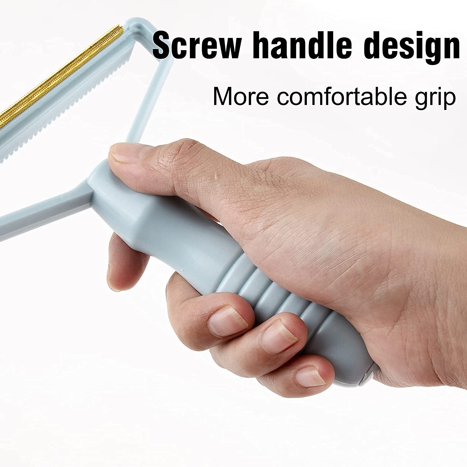 Portable Manual Lint Remover | Reusable Lint Remover for Clothes and Carpet | Hair Remover for Couch