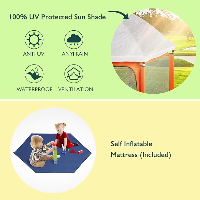 Baby Portable Tent-Indoor & Outdoor Playpen for Babies👶