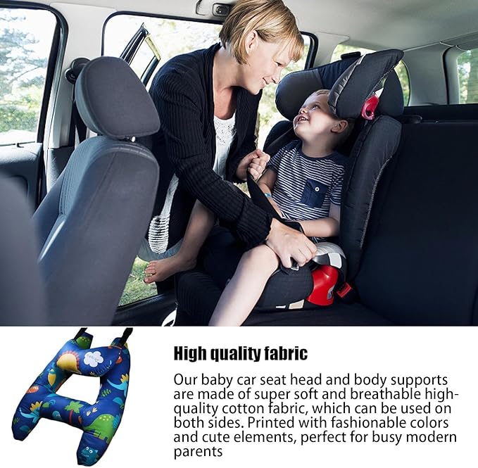 🌟H Shape - Kids Car Sleeping Head Support pillow