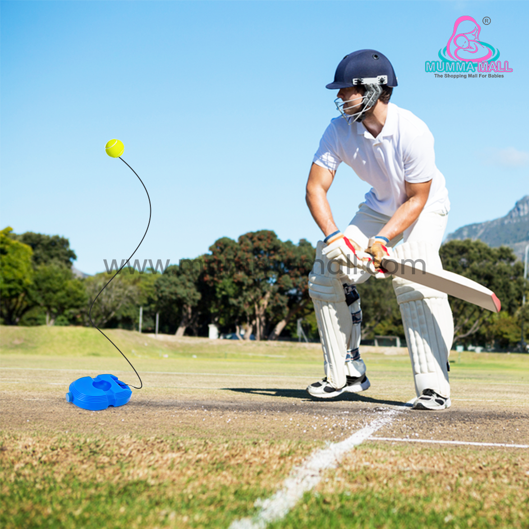 🏏Cricket Trainer Rebound Ball || Self  Cricket Practice Training Tool for Adults & Kids