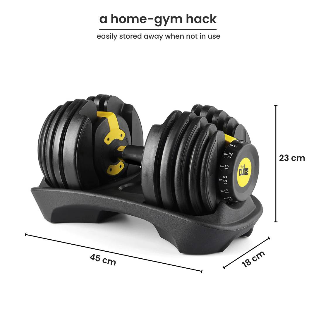 Adjustable Powerbells Multi Weight Dumbbells