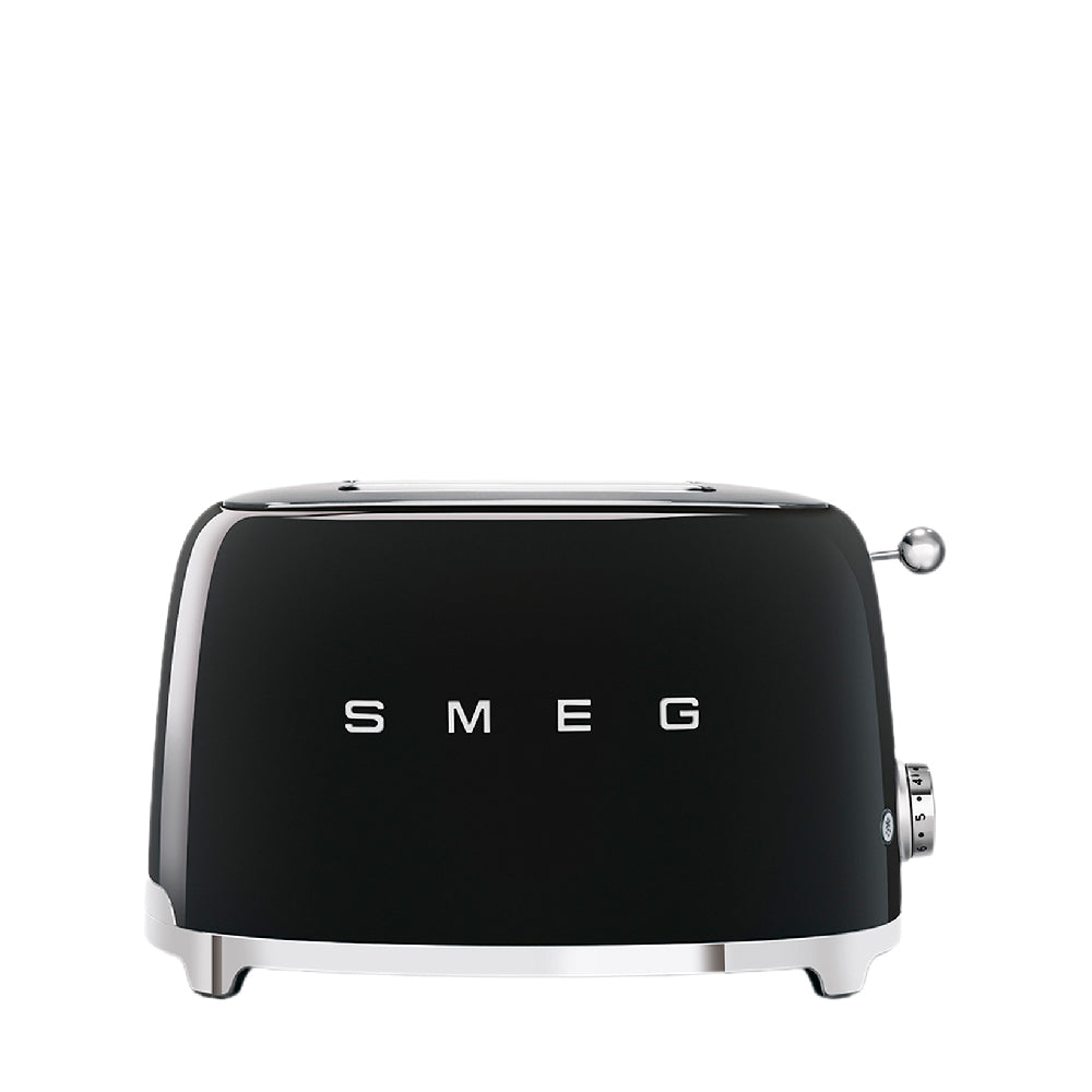 Smeg Retro Stainless Steel Pop up 2 Slice Toaster