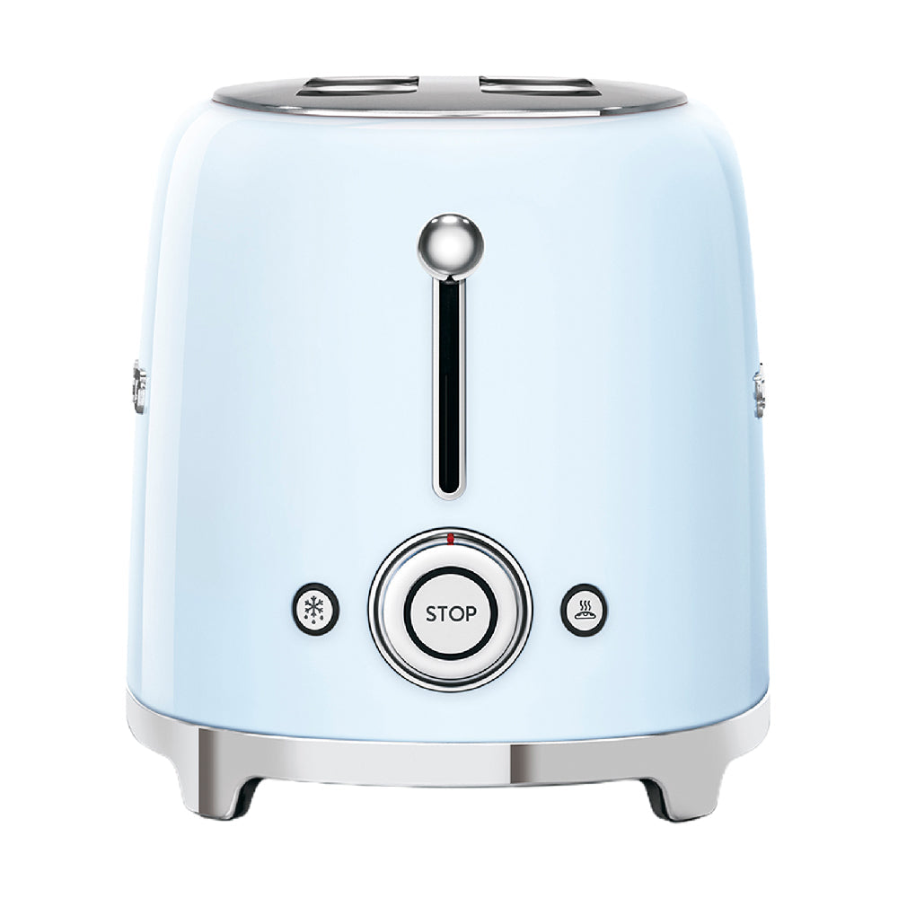 Smeg Retro Stainless Steel Pop up 2 Slice Toaster