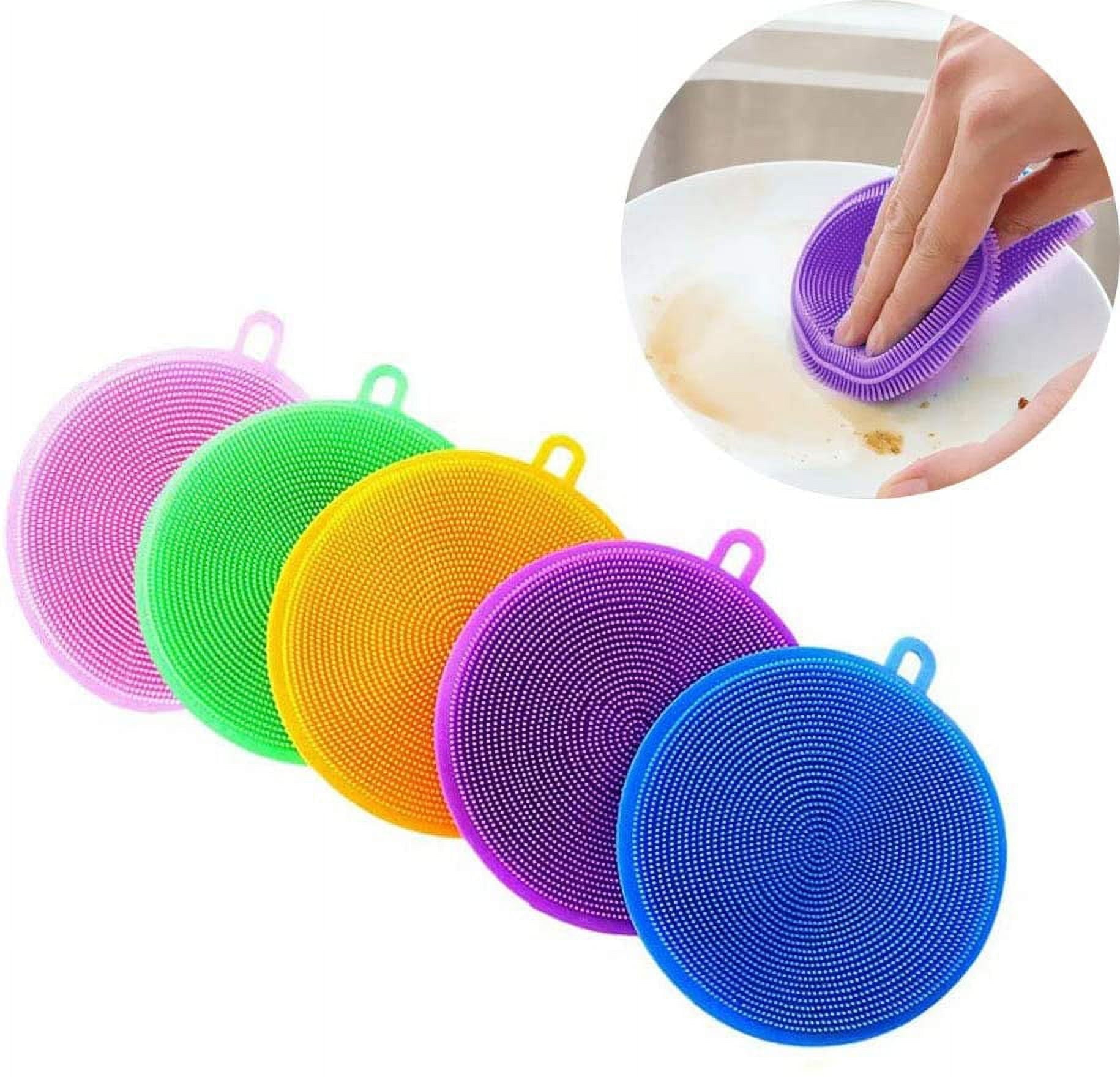 ✨Multipurpose Silicone Sponge Scrubber✨