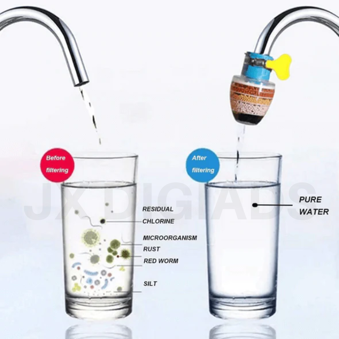 Carbon Water Filter Faucet (buy one get one free)