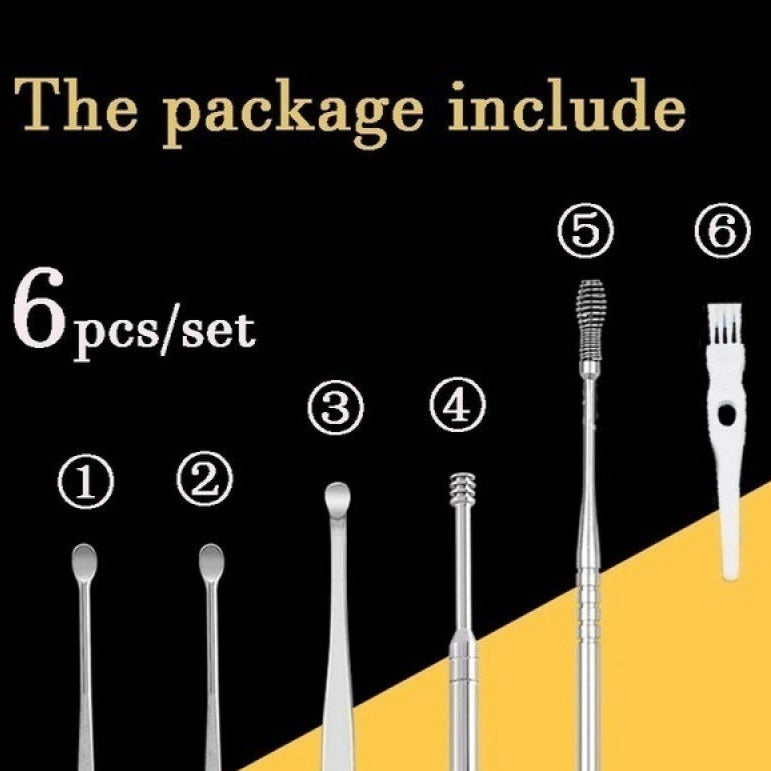 👂Ear Wax Cleaning Kit (Pack Of 6)