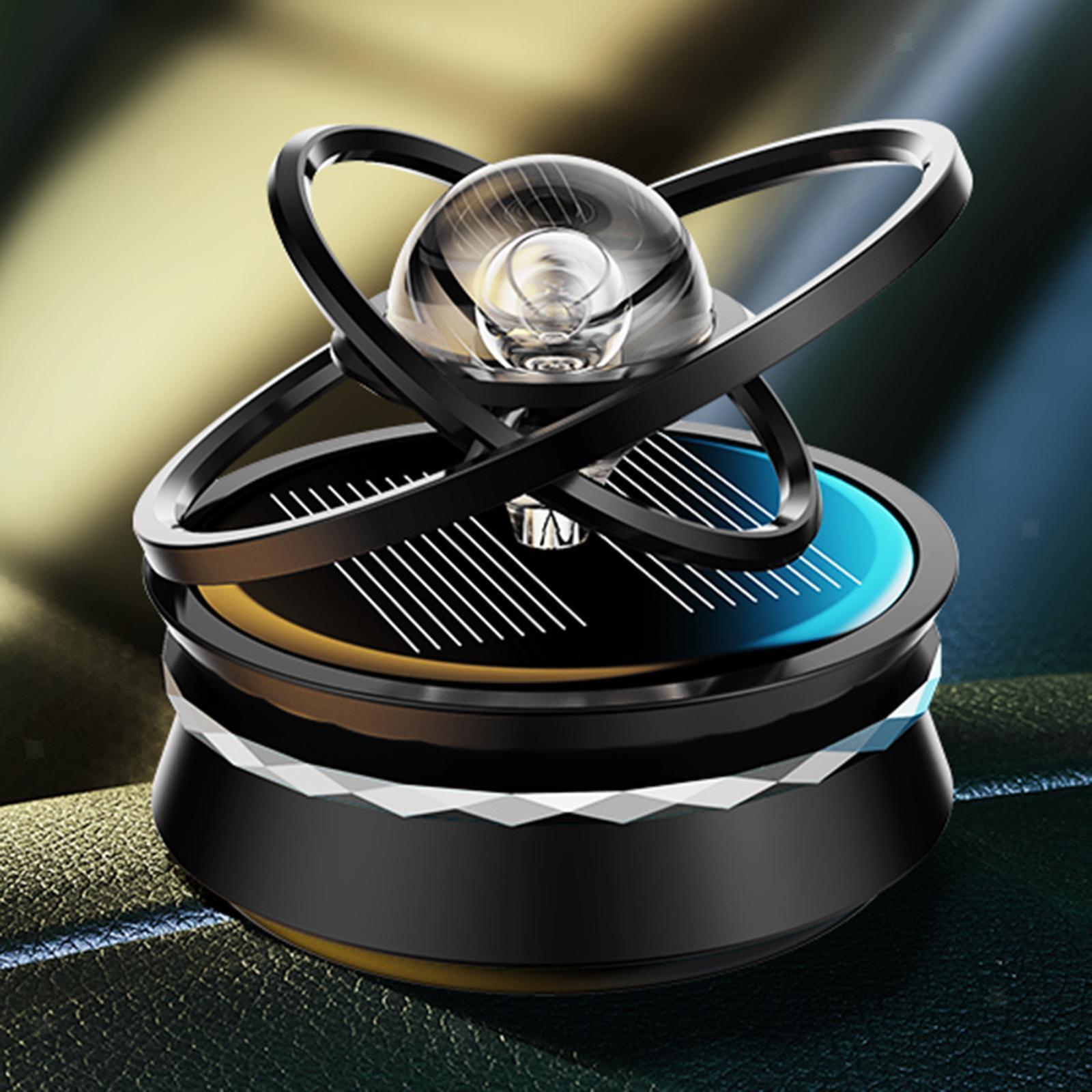 Solar Power Rotating Car/Room Air Freshener Perfume